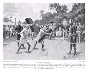 Combat judiciaire, années 1920 - Archibald Webb